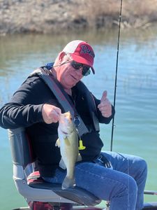 Largemouth bass caught while fishing in Austin