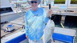Crevalle Jack caught fishing in Florida City FL