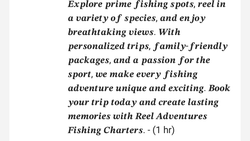 Fishing charter boat on calm blue ocean waters in Florida