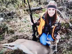 Nice white-tailed deer harvest in the Florida woods today!