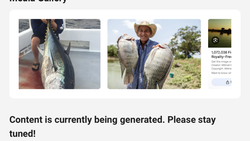 Yellowfin tuna caught during fishing trip in Florida City