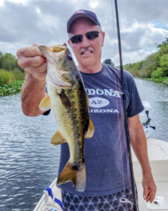 Angler with 19-inch fish in FL