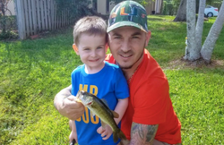 Largemouth bass caught in Florida