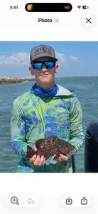 Flounder caught during fishing trip in Port O'Connor TX