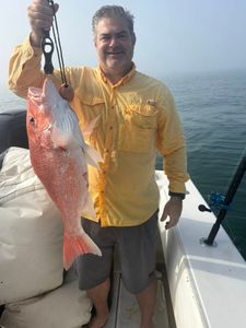 Red snapper caught during fishing trip in Port O'Connor TX