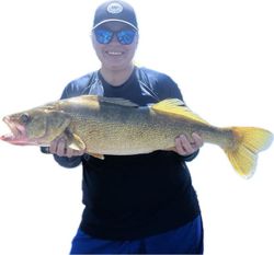 12 pound summer walleye 