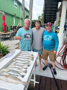 3 big fish caught while fishing on Tiki Island