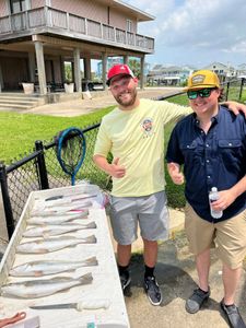 2 people fishing in TX