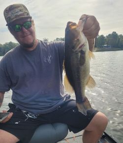 Two anglers fishing in TX