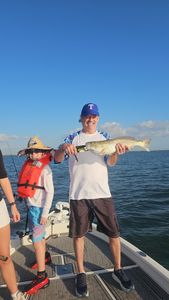 Redfish caught during fishing tour in TX