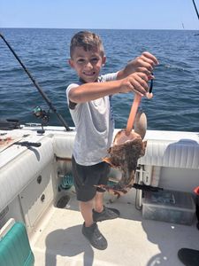 An angler's catch in NC