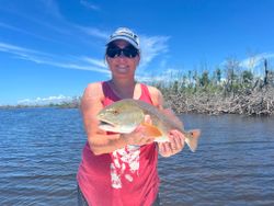 A person fishing at Fort Myers location