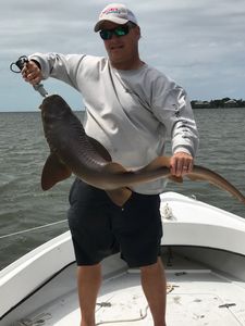 Angler with a fish caught in Fort Myers