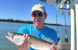 Speckled trout caught while fishing in Fort Myers FL
