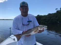 Redfish caught while fishing in FL
