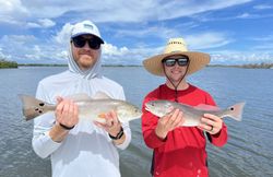 Redfish caught during fishing trip in Fort Myers
