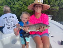 Redfish caught while fishing in Fort Myers