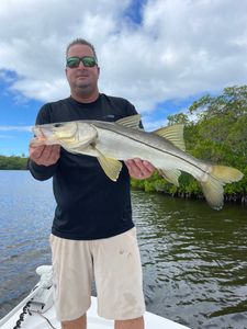 Snook fish caught while fishing in Fort Myers