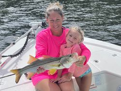 Snook fish caught while fishing in FL