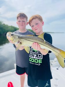 Snook fish caught while fishing in FL