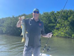 Snook fish caught while fishing in FL