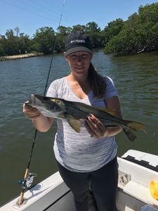 Snook fish caught in Fort Myers