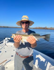 Spotted Weakfish, 23-inch fish, caught while fishing in FL