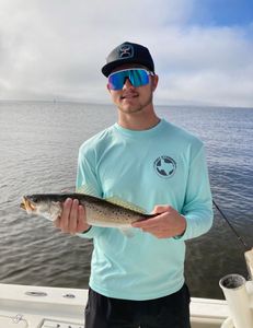 Spotted Weakfish, 14-inch catch, fishing in FL
