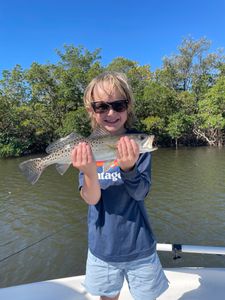 Spotted Weakfish, 22 inches, caught while fishing in Fort Myers