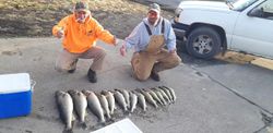 Two anglers fishing in Lorain