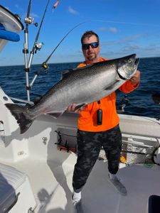 Serene mornings, epic catches on Lake Michigan