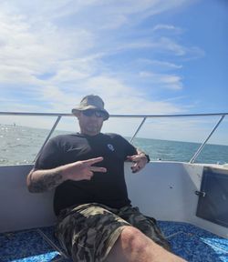 A person fishing in Toledo