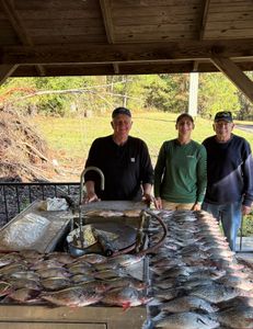 2 big fish caught by 3 people in GA