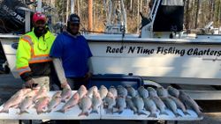Two anglers fishing in GA