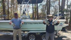 Two anglers fishing in GA