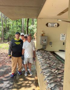 4 anglers fishing in Georgia
