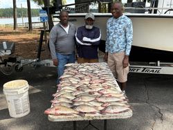 Three anglers fishing in GA