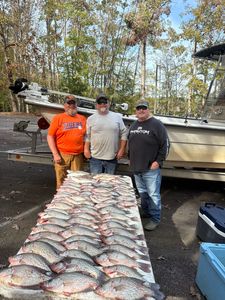 Anglers with a big fish caught in GA