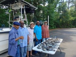 Five people fishing in GA