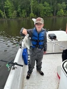 One fishing enthusiast enjoying the outdoors in GA