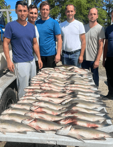 Great fishing trip with 5 people in Thomson