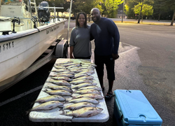 Anglers enjoying a fishing trip in Thomson