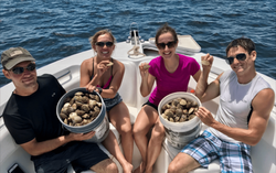 4 people on a fishing cruise in FL