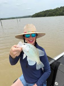 A person fishing in the OK location