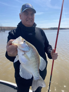 One fishing person in OK