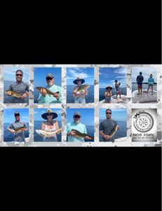 Fishing trip in FL with 8 anglers