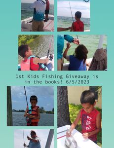 5 people enjoying a holiday fishing trip