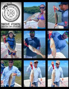 Redfish and Spotted Weakfish caught in FL