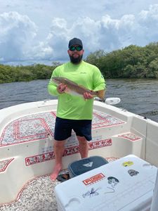 Redfish caught on holiday fishing trip