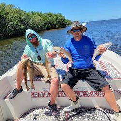 Redfish caught during holiday fishing trip